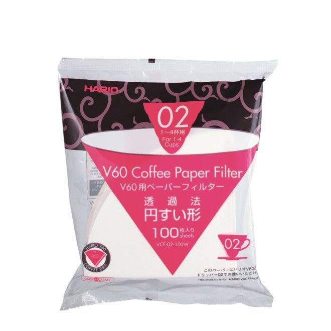 Hario 02 Papierfilter - Japan - 100 Stück - wieder lieferbar