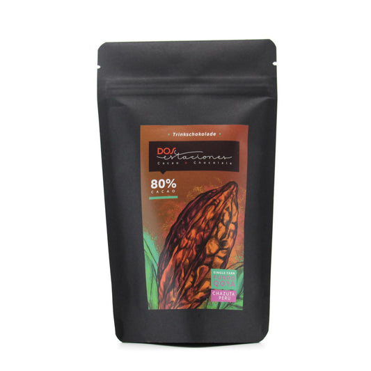 Trinkschokolade mit 80% Kakaoanteil - Bio