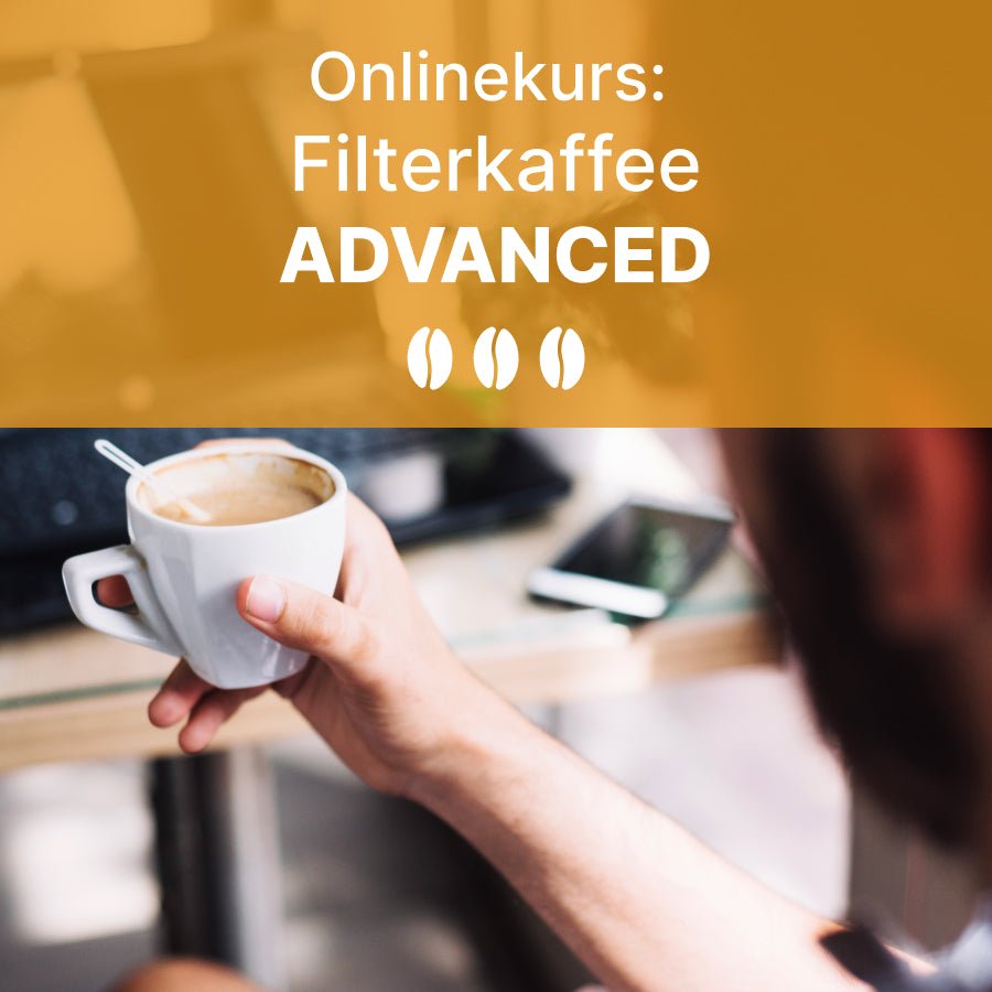 Filterkaffee Advanced – Vertiefender Online-Kurs für Fortgeschrittene (inkl. Kurskaffee)